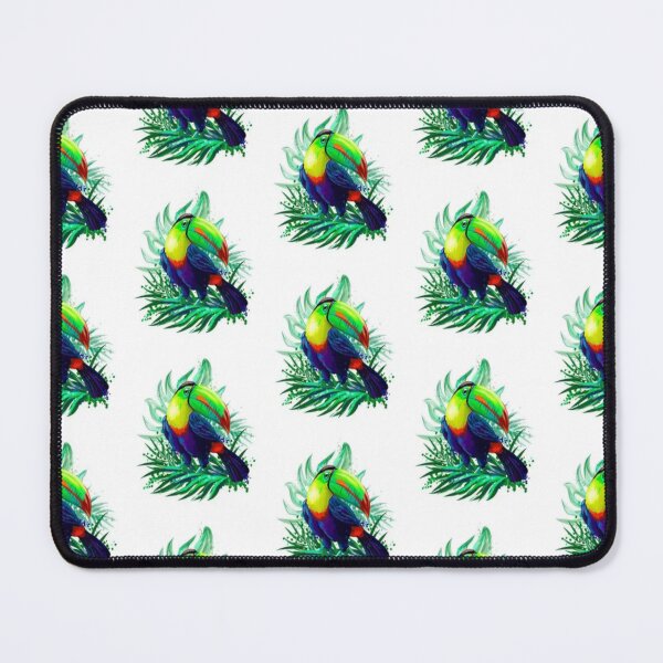 Item preview, Cool green tropical bird sitting painting designed and sold by BEAUTY ⭐⭐⭐⭐⭐.