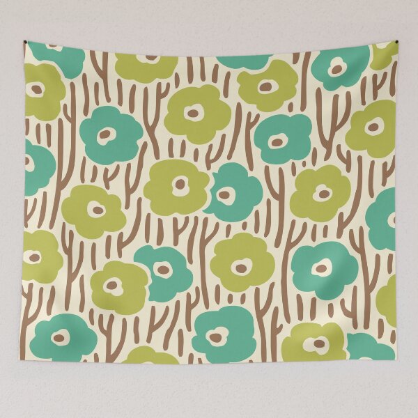 Item preview, Mid Century Modern Wild Flower Pattern 515 designed and sold by tonymagnerart.