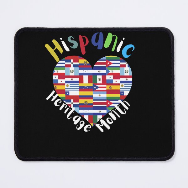 Item preview, Hispanic Heart Flags latinx countries flag hispanic heritage month t-shirt designed and sold by Norstyle.