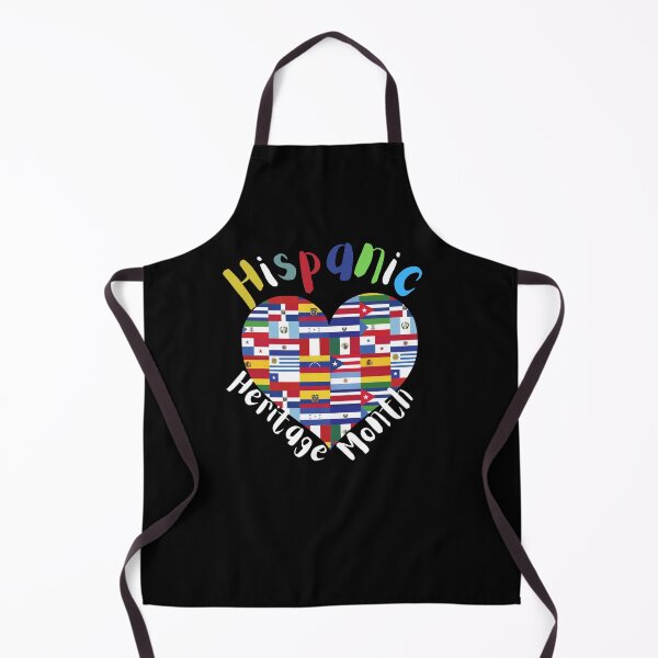 Item preview, Hispanic Heart Flags latinx countries flag hispanic heritage month t-shirt designed and sold by Norstyle.