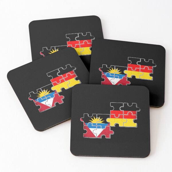 Item preview, Antigua and Barbuda Germany Flag Antiguan German designed and sold by max-it-out.