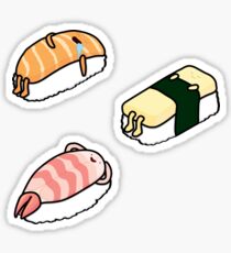 Sushi-Bett - 3er Pack Sticker