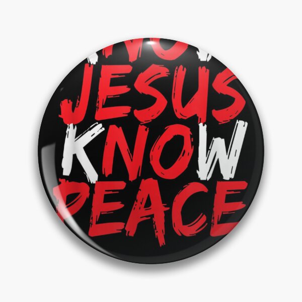 Item preview, Christian Jesus Bible Verse Scripture Know Jesus Know Peace  designed and sold by EdwardBurns7.