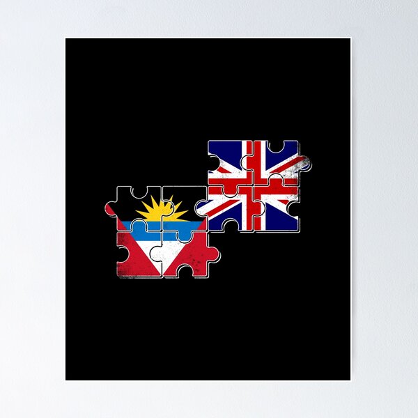 Item preview, Antigua and Barbuda UK flag Antiguan Briton designed and sold by max-it-out.