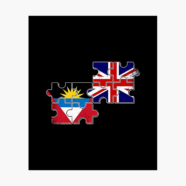 Item preview, Antigua and Barbuda UK flag Antiguan Briton designed and sold by max-it-out.
