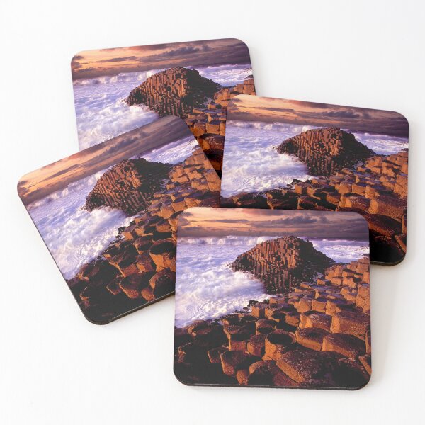 Item preview, Giants Causeway at Sunset, Northern Ireland designed and sold by Rainbows Galore.