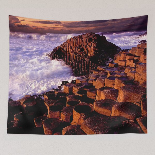 Item preview, Giants Causeway at Sunset, Northern Ireland designed and sold by Rainbows Galore.