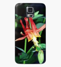 Red Columbine Case/Skin for Samsung Galaxy