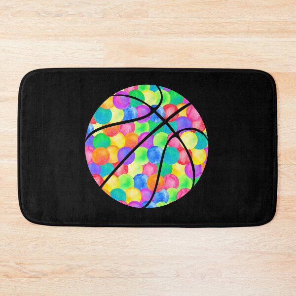 Item preview,  Colorful Polka Dot Basketball designed and sold by Pride-Casuals.