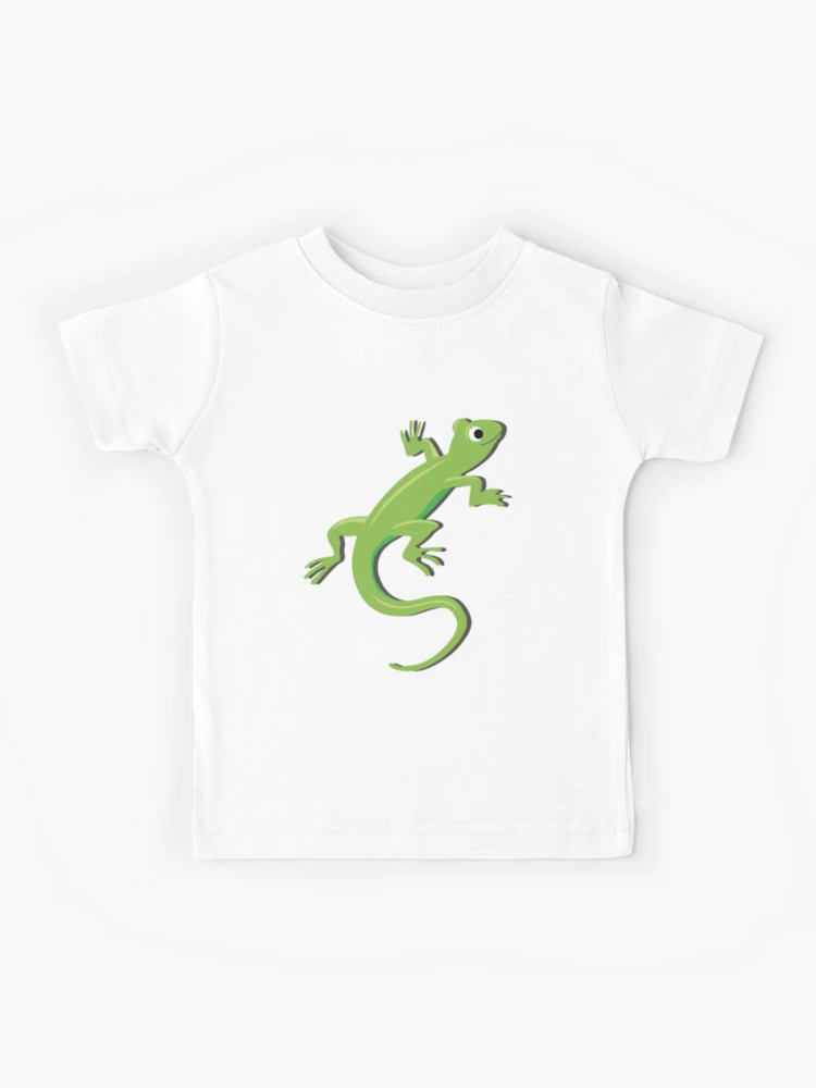Green cartoon lizard\
