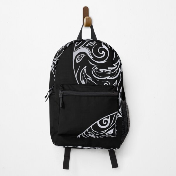 Item preview, premium silver mandala art design in black background designed and sold by yaZzaboy.