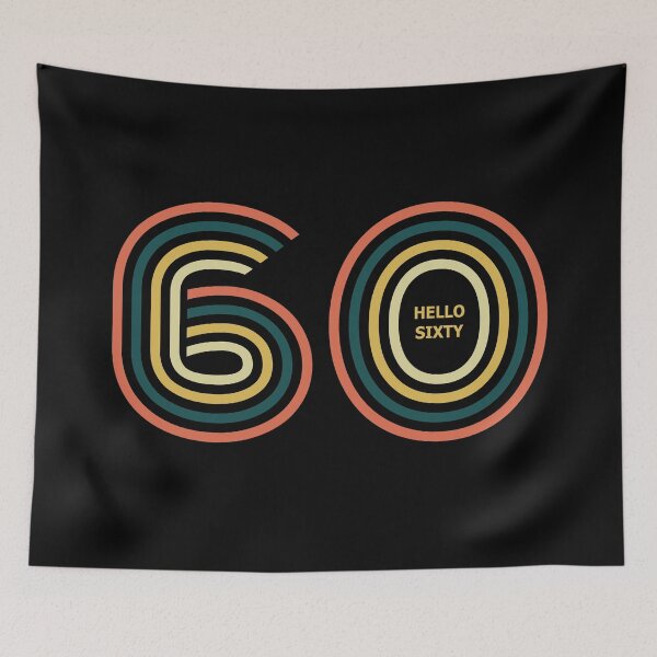 Item preview, hello Sixty. 50th birthday. designed and sold by DIDAKU.