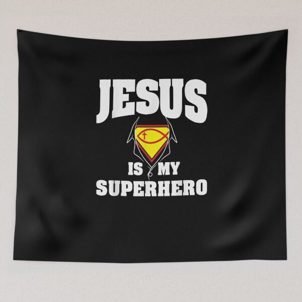 Item preview, Cute Jesus Design For Boys Men Women Jesus Superhero Faith  designed and sold by EdwardBurns7.