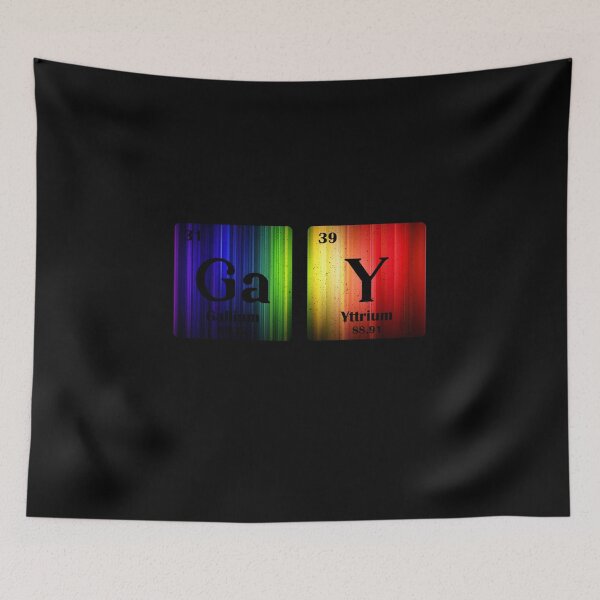 Item preview, Homo Gay Pride Chemical Elements designed and sold by uskorb00.