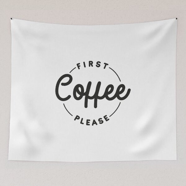 Item preview, First Coffee designed and sold by NicklDesign.