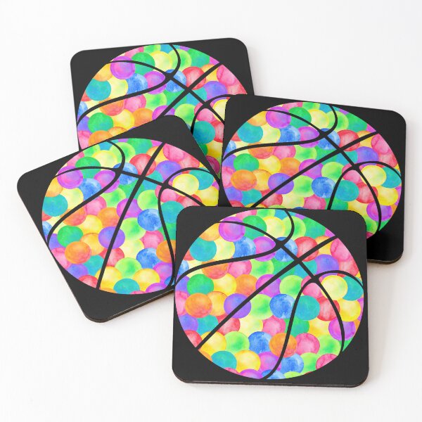 Item preview,  Colorful Polka Dot Basketball designed and sold by Pride-Casuals.