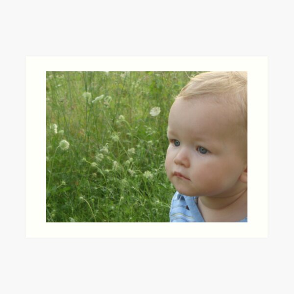 Summer Baby Art Print