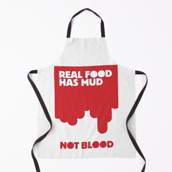 Item preview, Real food has mud no blood designed and sold by Nanika-akimoto.