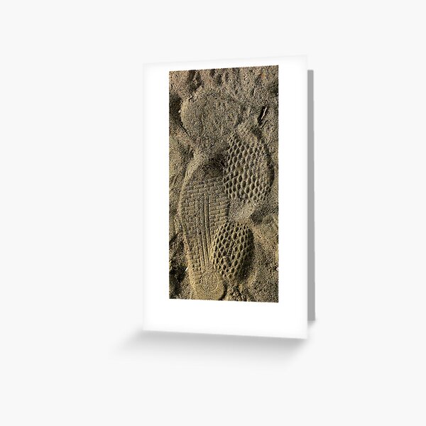 Tracks Greeting Card