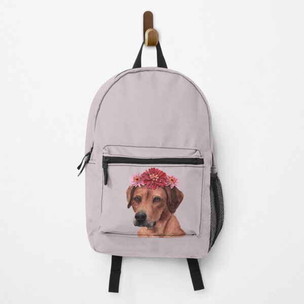 Item preview, Rhodesian Ridgeback with Flowercrown designed and sold by Pattokarts.