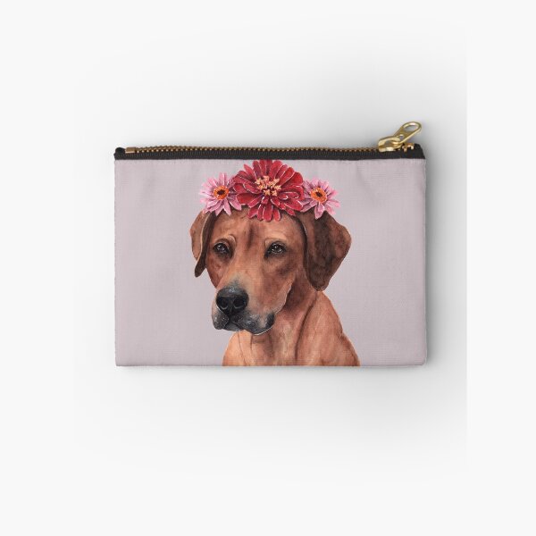 Item preview, Rhodesian Ridgeback with Flowercrown designed and sold by Pattokarts.