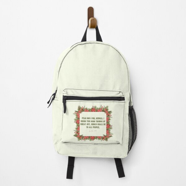 Item preview, Luke 2:10 - Inspirational Christmas Scripture designed and sold by CommittedGrace.