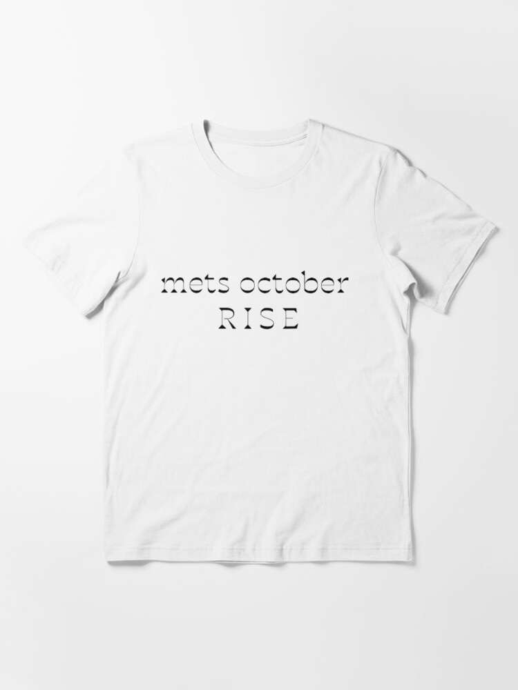 october rise mets T-Shirt - TeeHex