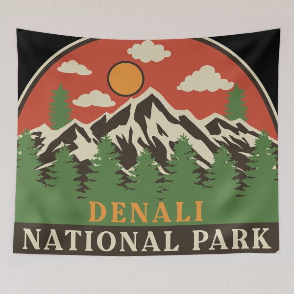 Item preview, Denali National Park - Vintage designed and sold by Nature-mark.