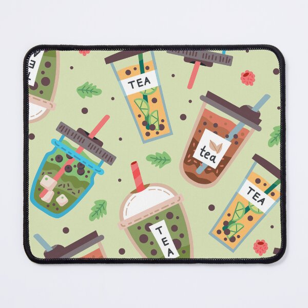 Item preview, Cute Boba tea pattern designed and sold by AGDesignstore.