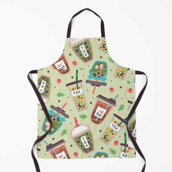 Item preview, Cute Boba tea pattern designed and sold by AGDesignstore.