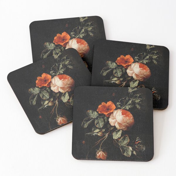 Item preview, VINTAGE ROSES Artistic floral design Art painting  designed and sold by AKAYOLO.