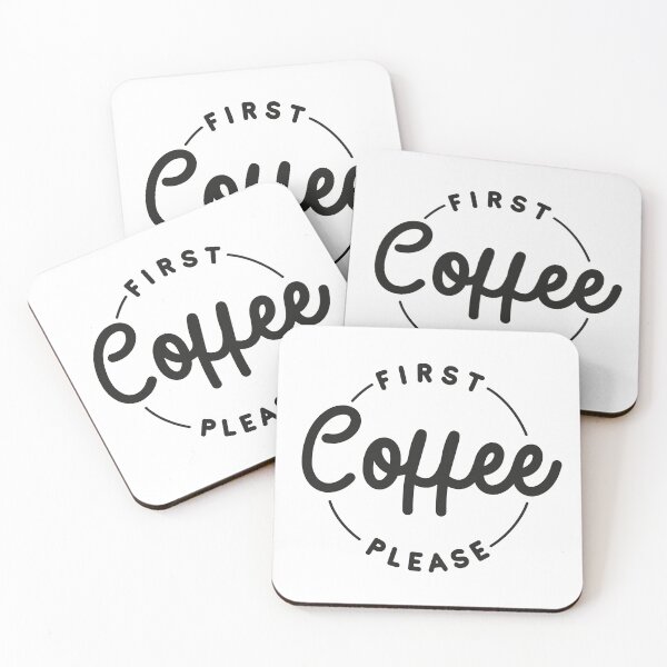 Item preview, First Coffee designed and sold by NicklDesign.