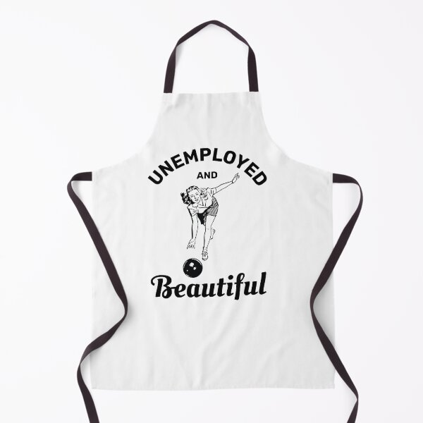 Item preview, Unemployed and beautiful retro vintage funny design designed and sold by absolutdesign.
