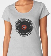 I'm spinning within with a vinyl record... Women's Premium T-Shirt