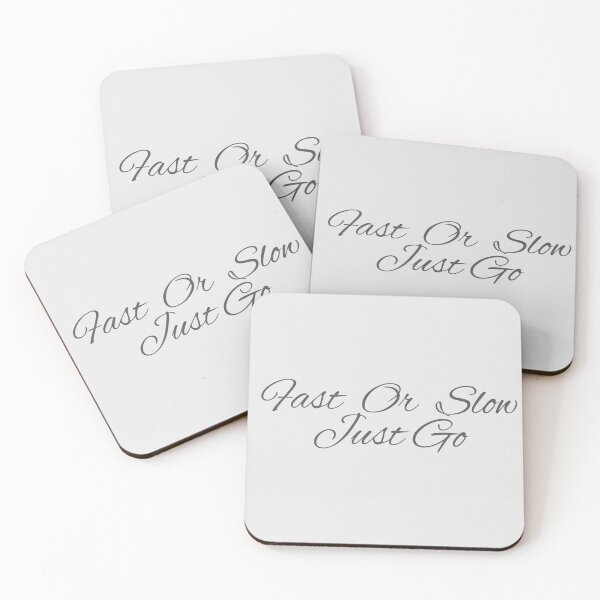 Item preview, Fast Or Slow Just Go - Focus On The Good Stuff - Inspirational designed and sold by Levated.