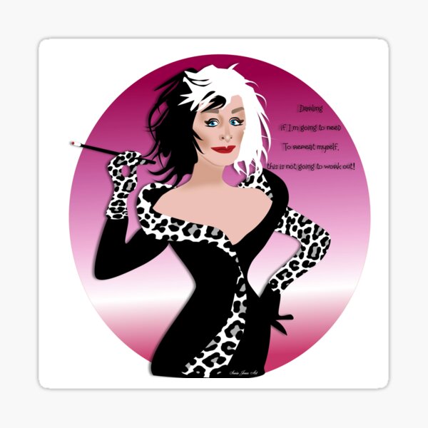 Produits Sur Le Theme Citation De Cruella Redbubble