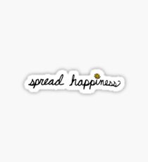 Spread Happiness Sticker