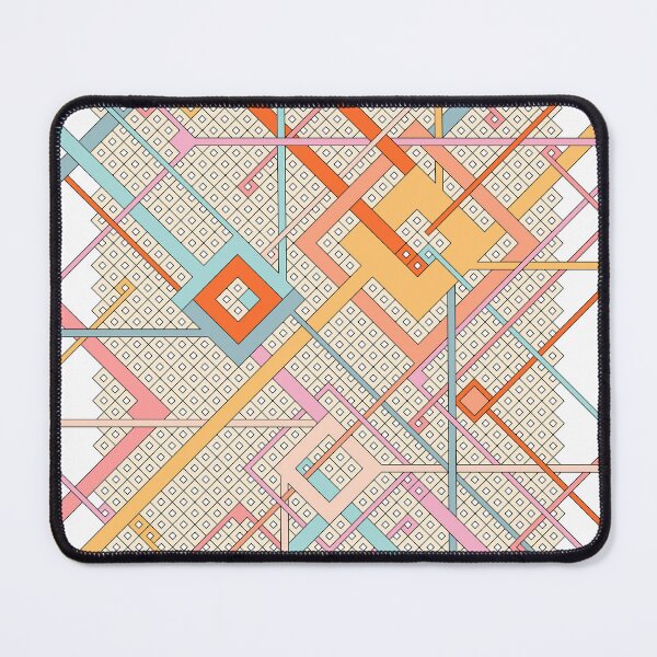 Item preview, Abstract geometric colorful vector pattern designed and sold by Familyshmot.