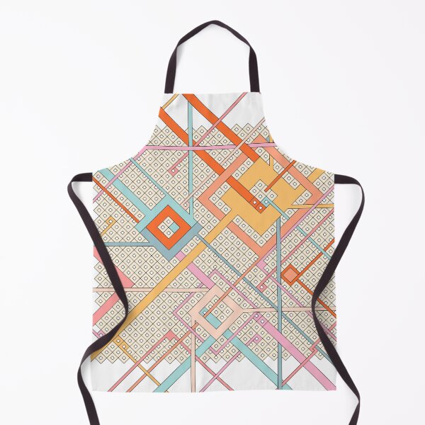 Item preview, Abstract geometric colorful vector pattern designed and sold by Familyshmot.