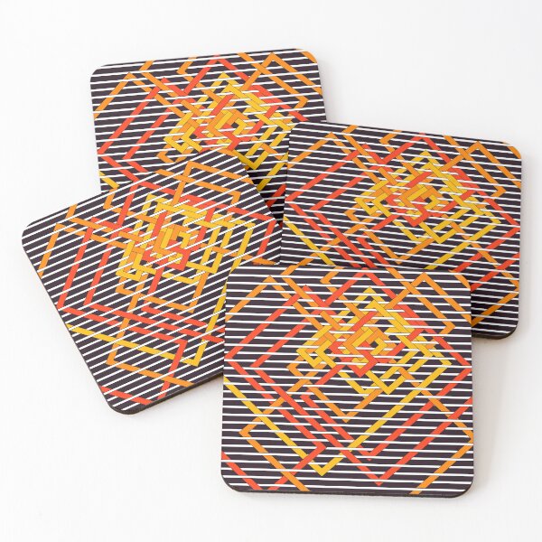 Item preview, Abstract geometric colorful vector pattern designed and sold by Familyshmot.