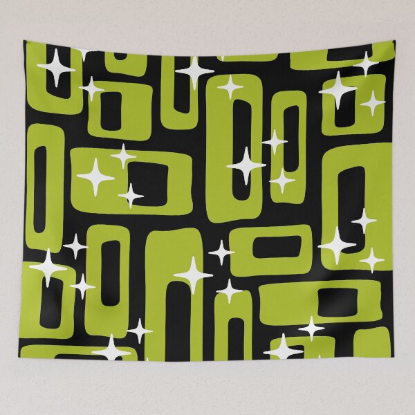 Item preview, Retro Mid Century Modern Abstract Pattern 970 designed and sold by tonymagnerart.