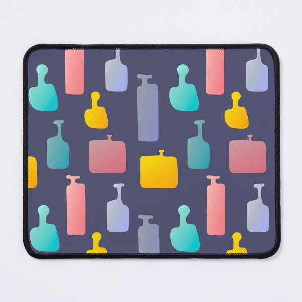 Item preview, Colorful abstract bottles vector seamless pattern designed and sold by Familyshmot.