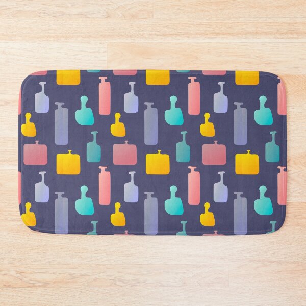 Item preview, Colorful abstract bottles vector seamless pattern designed and sold by Familyshmot.