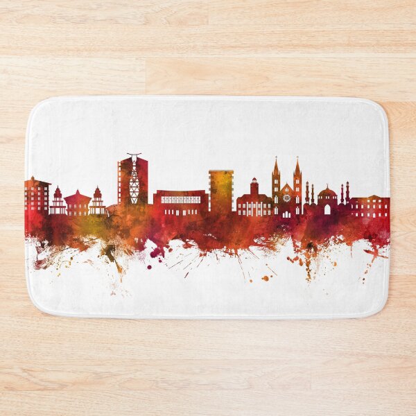 Item preview, Paramaribo Suriname Skyline designed and sold by ArtPrints.