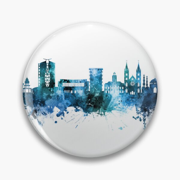 Item preview, Paramaribo Suriname Skyline designed and sold by ArtPrints.