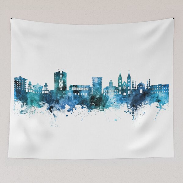 Item preview, Paramaribo Suriname Skyline designed and sold by ArtPrints.