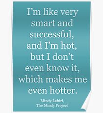The Mindy Project: Smart Successful Hot Poster