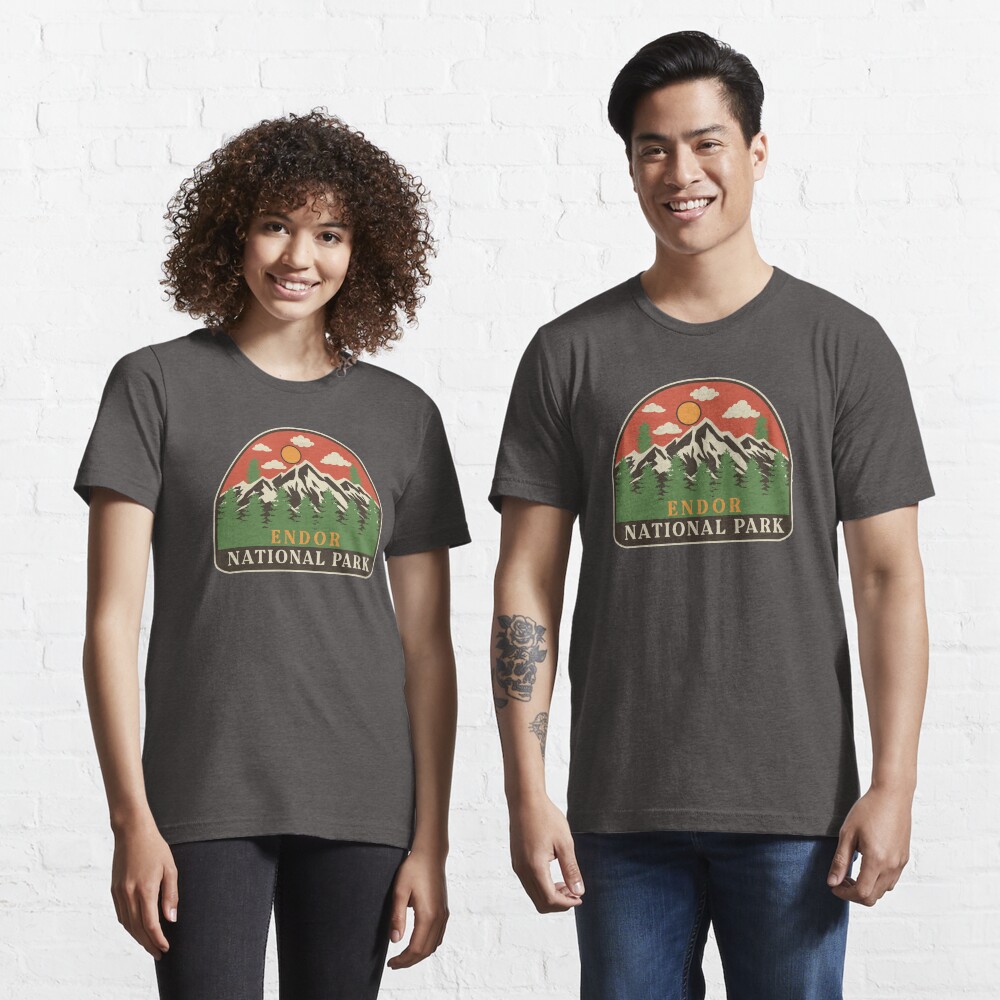 Vista previa del artículo con la obra «Camiseta esencial», diseñado y vendido por Nature-mark.