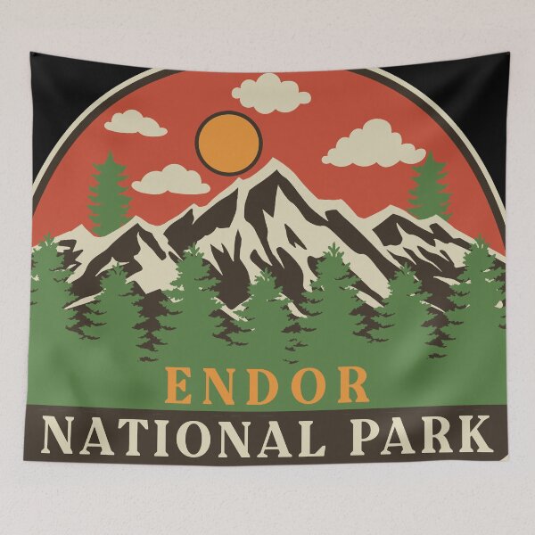 Item preview, Endor National Park - Vintage designed and sold by Nature-mark.