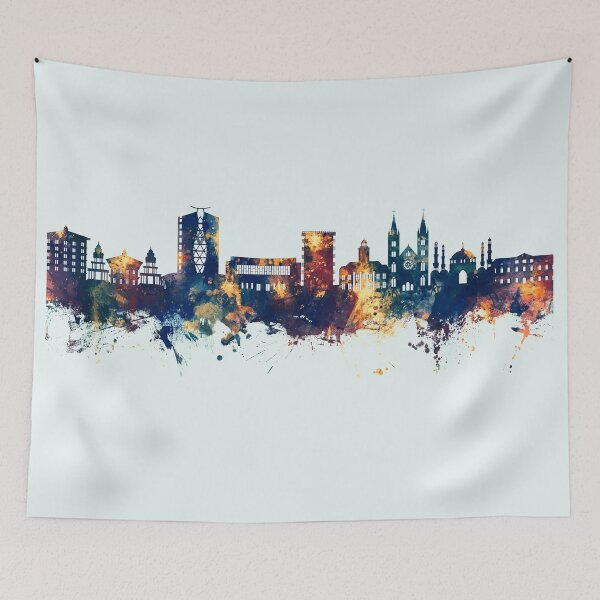 Item preview, Paramaribo Suriname Skyline designed and sold by ArtPrints.